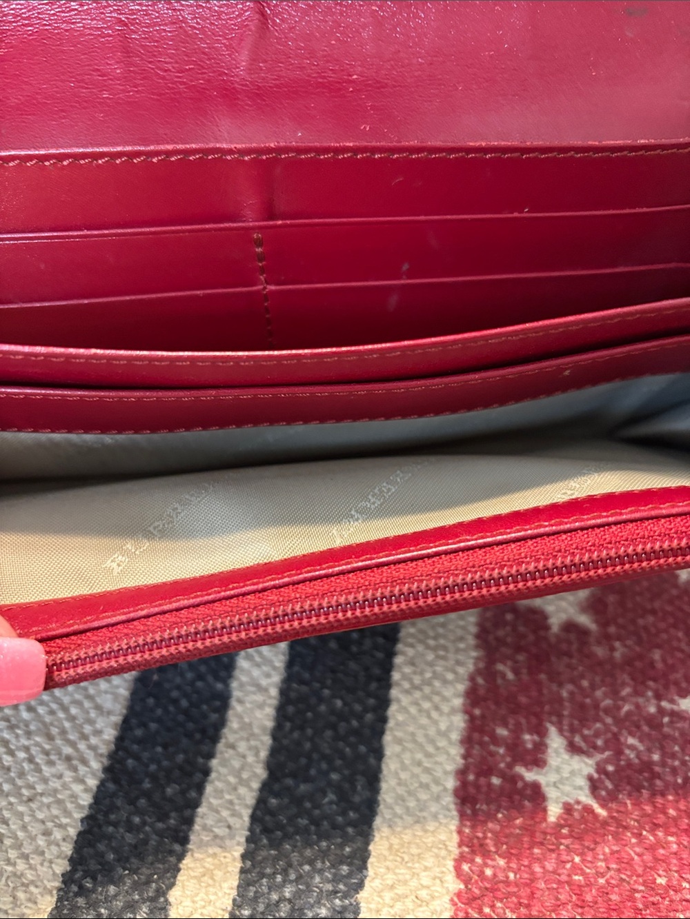 Burberry Check Continental Wallet - Picture 3 of 12